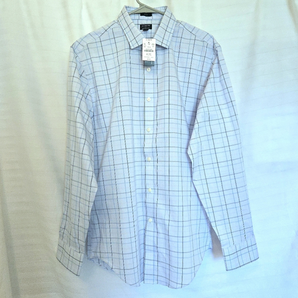 ( J. CREW ) Men's Slim Fit Button-Down Shirt, NWT